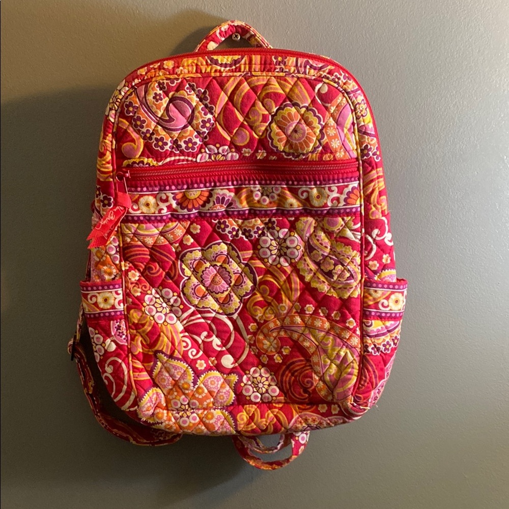 Vibrant Quilted Backpack